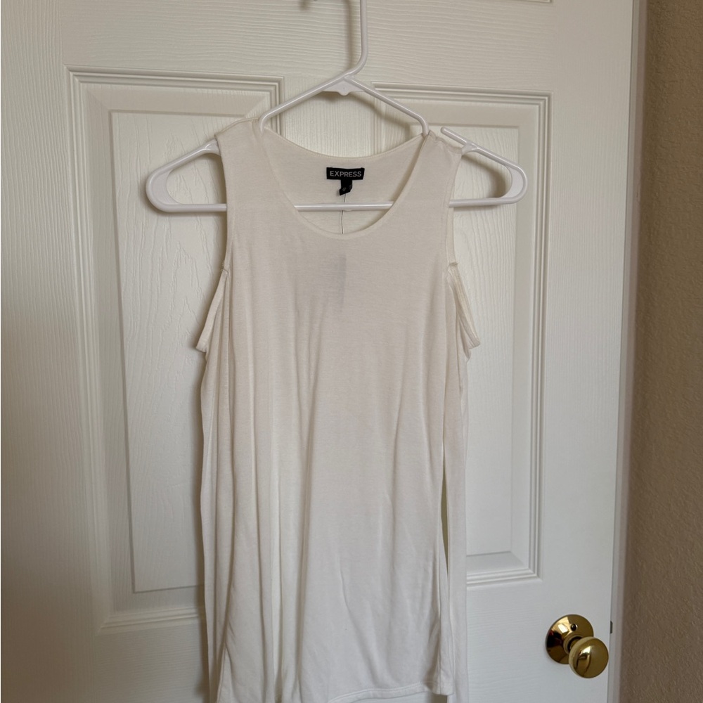 Express Ivory Tank Top